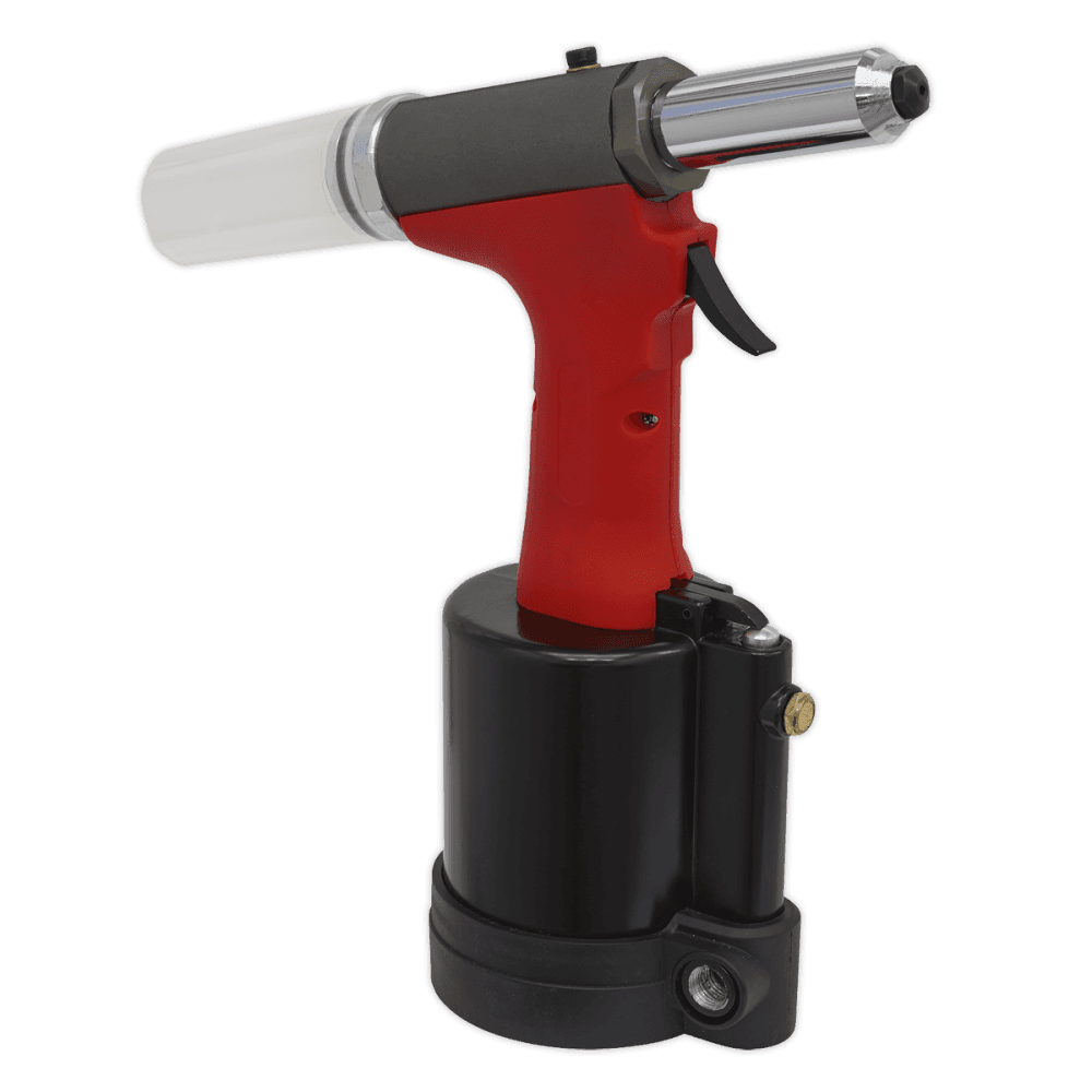 Sealey Air Riveter 1/4" Steel Aluminium & Stainless Steel Rivets Model No- GSA314