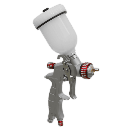 Sealey HVLP Gravity Feed Touch-Up Spray Gun 1mm Set-Up Model No- HVLP04