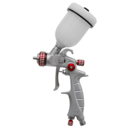 Sealey HVLP Gravity Feed Touch-Up Spray Gun 1mm Set-Up Model No- HVLP04