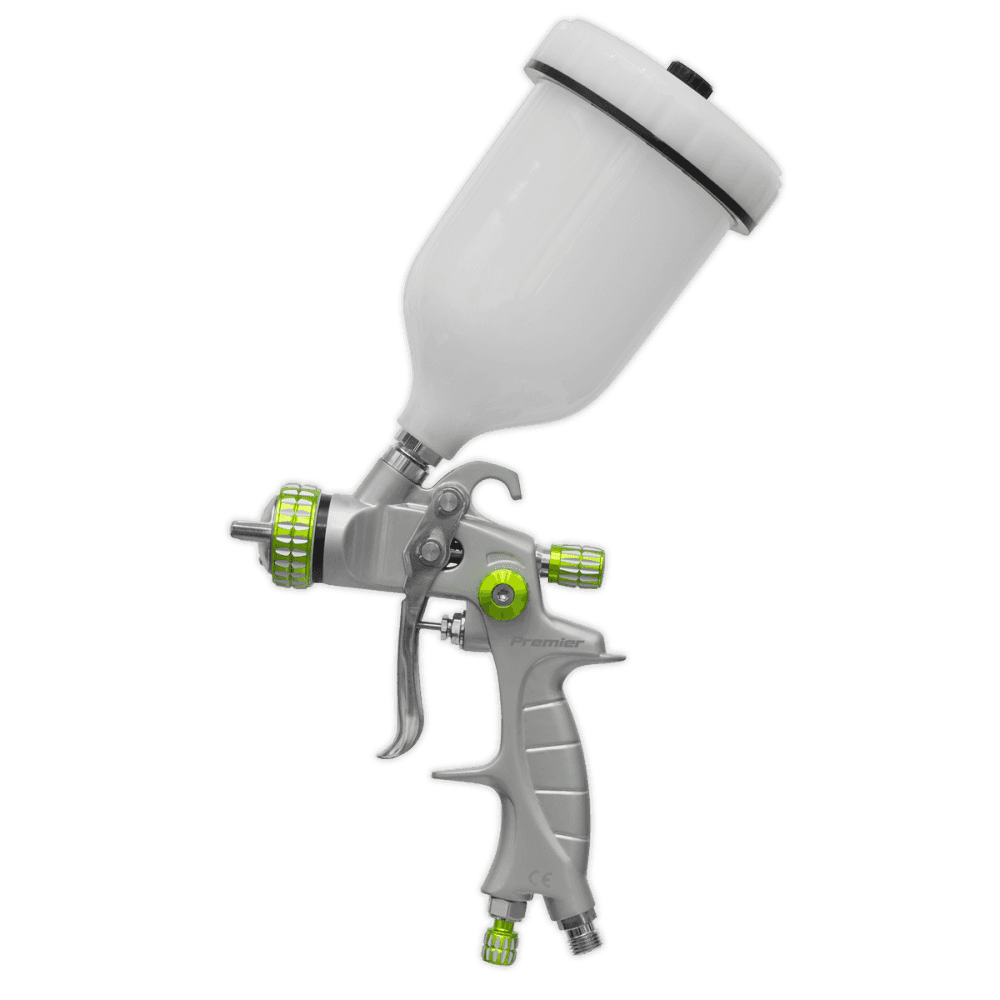 Sealey LVLP Gravity Feed Spray Gun 1.4mm Set-Up Model No- LVLP01