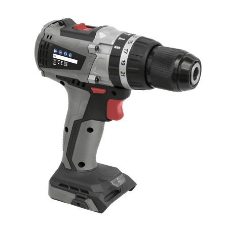 Sealey Brushless Hammer Drill/Driver 20V 13mm - Body Only Model No- CP20VDDX