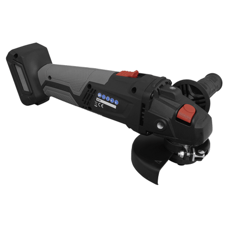 Sealey Premier SV20 Series 115mm Brushless Cordless Angle Grinder 20V - Body Only Model No- CP20VAGX