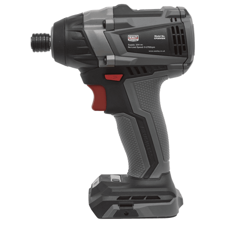 Sealey Brushless Impact Driver 20V 1/4" Hex 200Nm - Body Only Model No- CP20VIDX