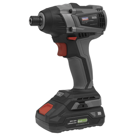 Sealey Brushless Impact Driver 20V 1/4" Hex 200Nm - Body Only Model No- CP20VIDX