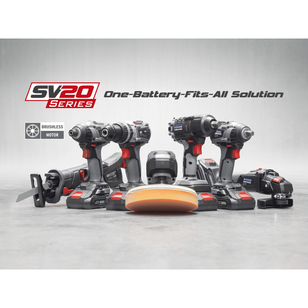 Sealey Brushless Impact Driver Kit 1/4" Hex 20V - 2 Batteries Model No- CP20VIDXKIT