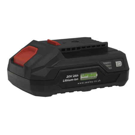 Sealey Brushless Impact Driver Kit 1/4" Hex 20V - 2 Batteries Model No- CP20VIDXKIT