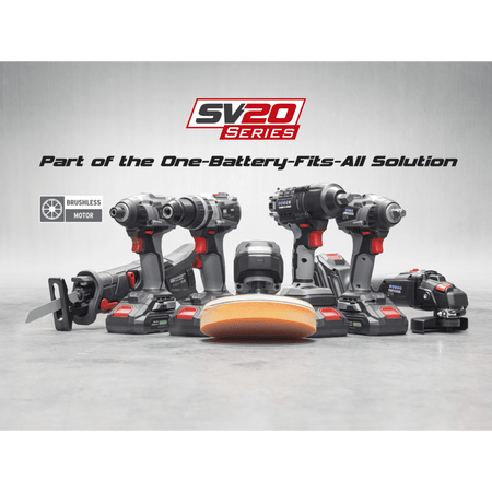 Sealey Brushless Impact Wrench Kit 1/2"Sq Drive 20V 300Nm - 2 Batteries Model No- CP20VIWXKIT