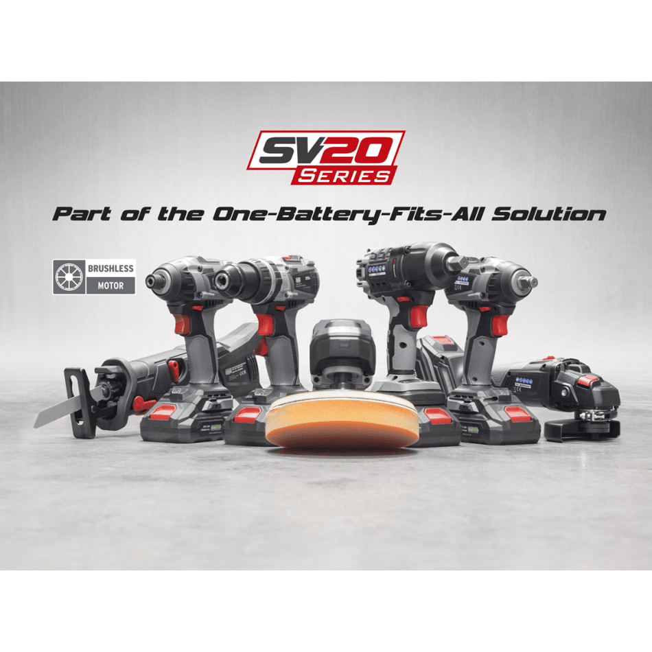 Sealey Brushless Impact Wrench Kit 1/2"Sq Drive 20V 300Nm - 2 Batteries Model No- CP20VIWXKIT