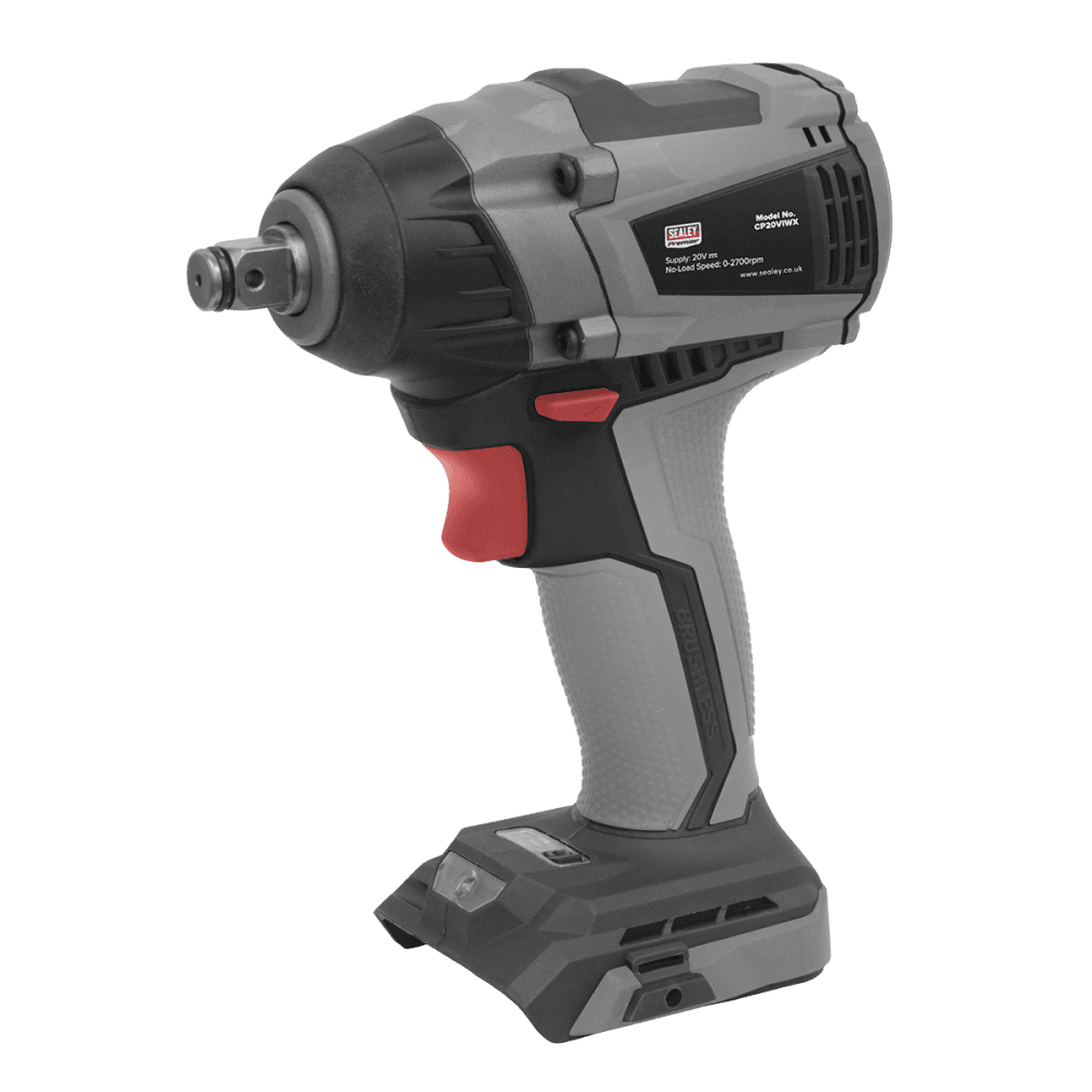 Sealey Brushless Impact Wrench 20V 1/2"Sq Drive 300Nm - Body Only Model No- CP20VIWX