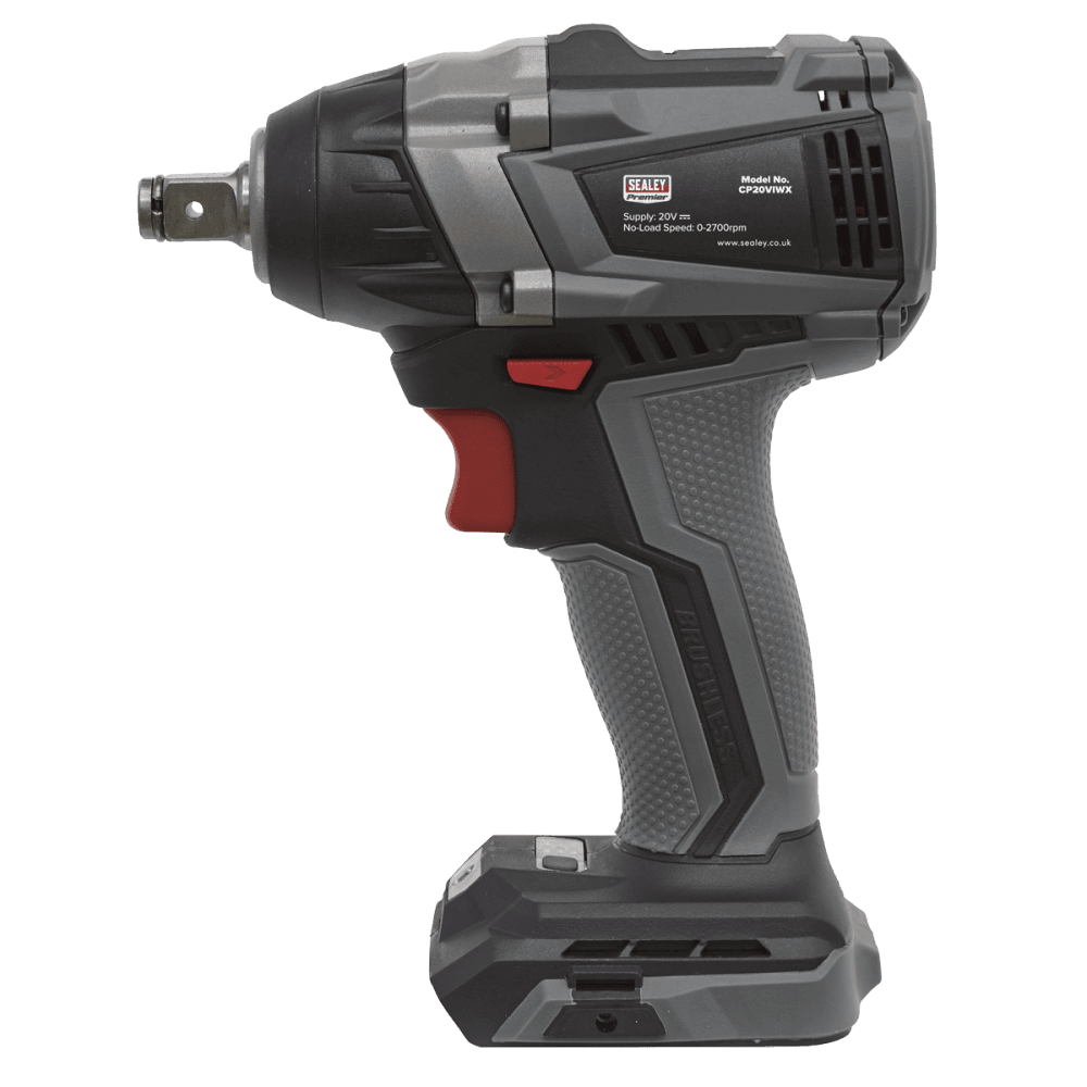 Sealey Brushless Impact Wrench 20V 1/2"Sq Drive 300Nm - Body Only Model No- CP20VIWX