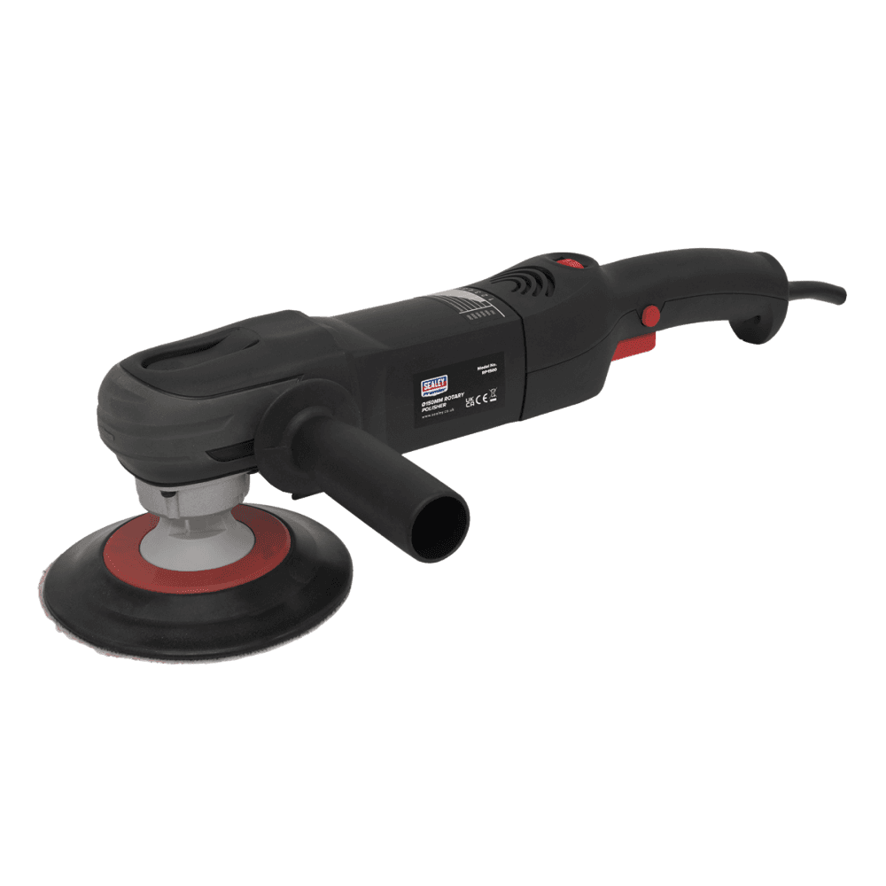 Sealey Premier 150mm Variable Speed Rotary Polisher 1050W/230V Model No- RP1500