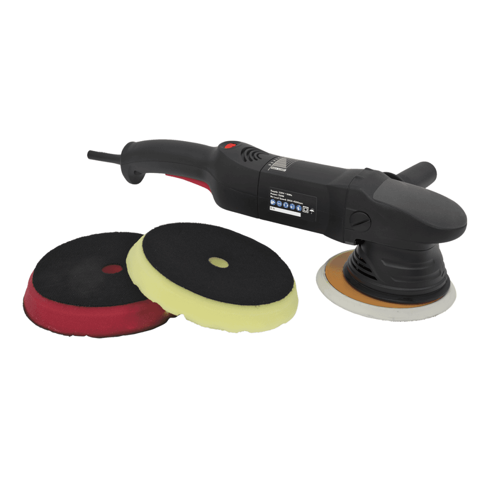 Sealey Premier 150mm Dual Action Variable Speed Polisher 750W/230V Model No- OP750