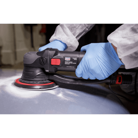 Sealey Premier 150mm Dual Action Variable Speed Electric Sander 600W/230V Model No- OS600