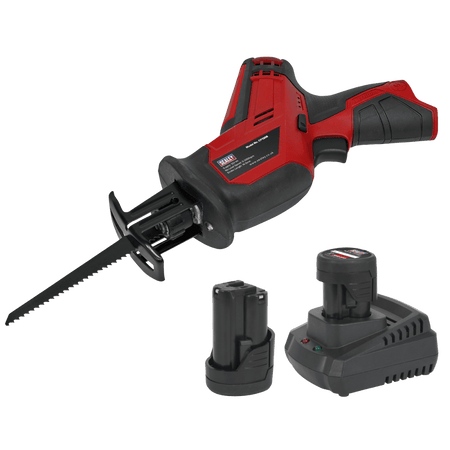 Sealey Cordless Reciprocating Saw 12V - 2 Batteries Model No- CP1208KIT