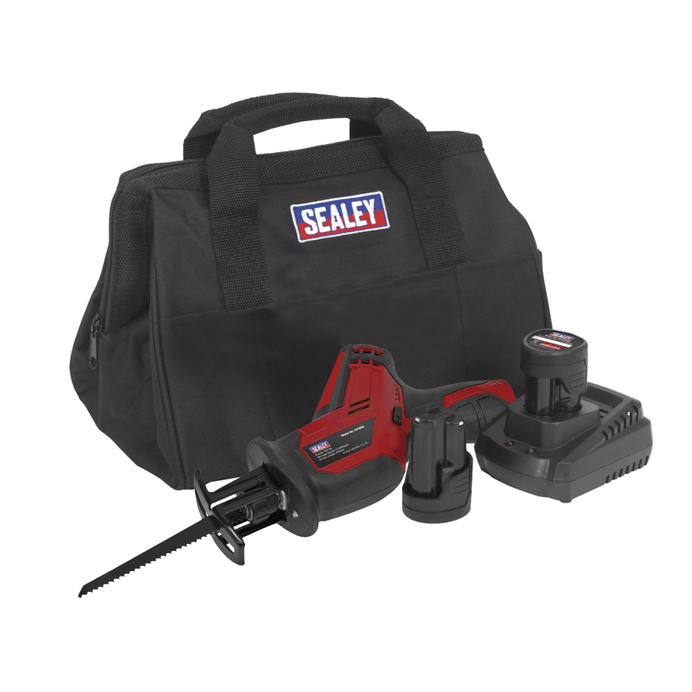 Sealey Cordless Reciprocating Saw 12V - 2 Batteries Model No- CP1208KIT