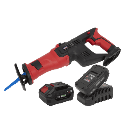 Sealey Cordless Reciprocating Saw Kit 20V - 2 Batteries Model No- CP20VRSKIT