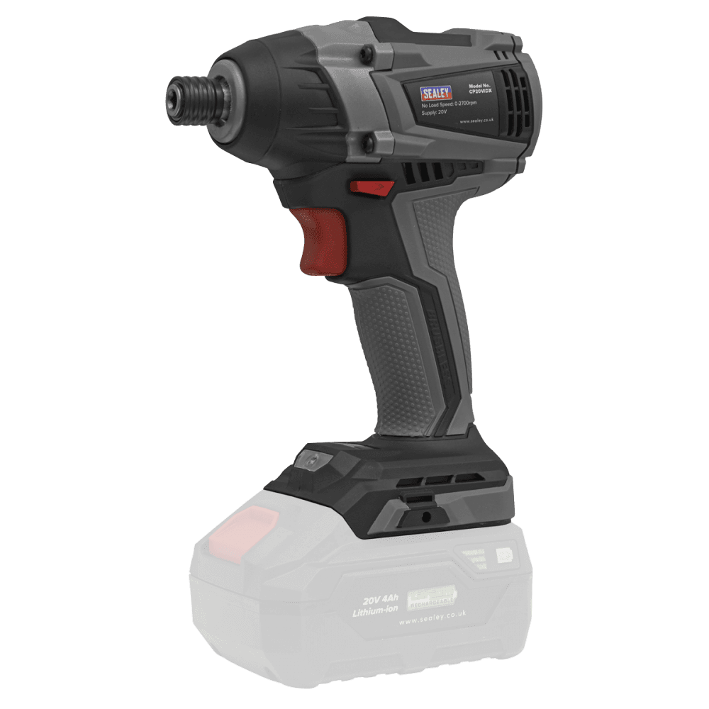 Sealey Premier 4 x SV20 Series Cordless Brushless Power Tool Kit 20V - 2 Batteries Model No- CP20VCOMBOX1