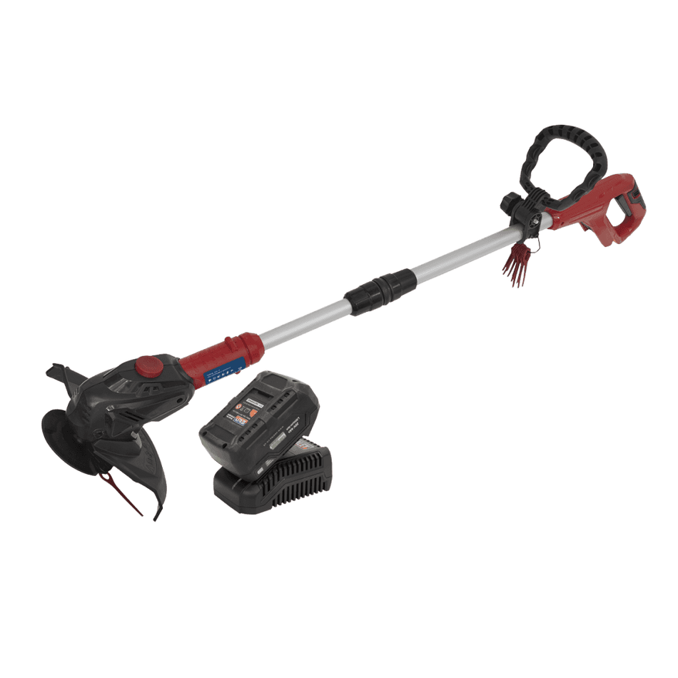 Sealey Strimmer Cordless 20V with 4Ah Battery & Charger Model No- CS20VCOMBO4