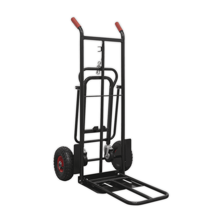 Sealey Heavy-Duty 3-in-1 Sack Truck with PU Tyres 300kg Capacity Model No- CST989HD