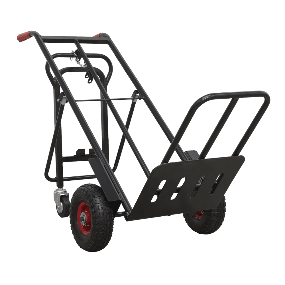 Sealey Heavy-Duty 3-in-1 Sack Truck with PU Tyres 300kg Capacity Model No- CST989HD