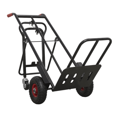 Sealey Heavy-Duty 3-in-1 Sack Truck with PU Tyres 300kg Capacity Model No- CST989HD