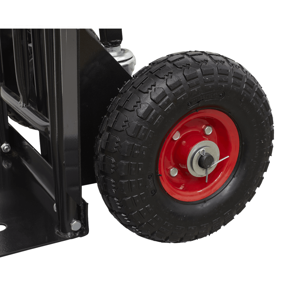 Sealey Heavy-Duty 3-in-1 Sack Truck with PU Tyres 300kg Capacity Model No- CST989HD