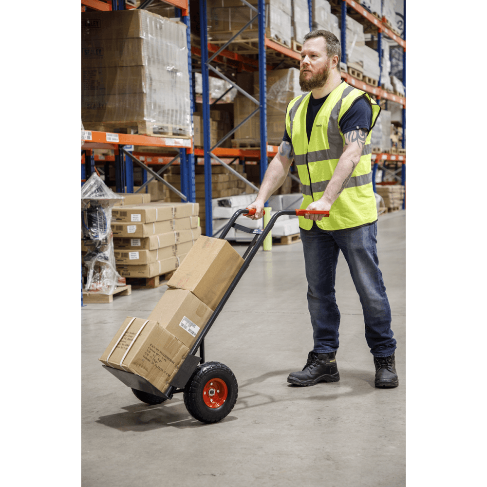 Sealey Heavy-Duty Sack Truck with PU Tyres 250kg Capacity Model No- CST986HD
