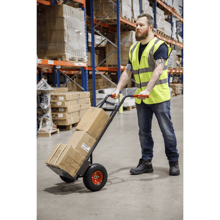 Sealey Heavy-Duty Sack Truck with PU Tyres 250kg Capacity Model No- CST986HD