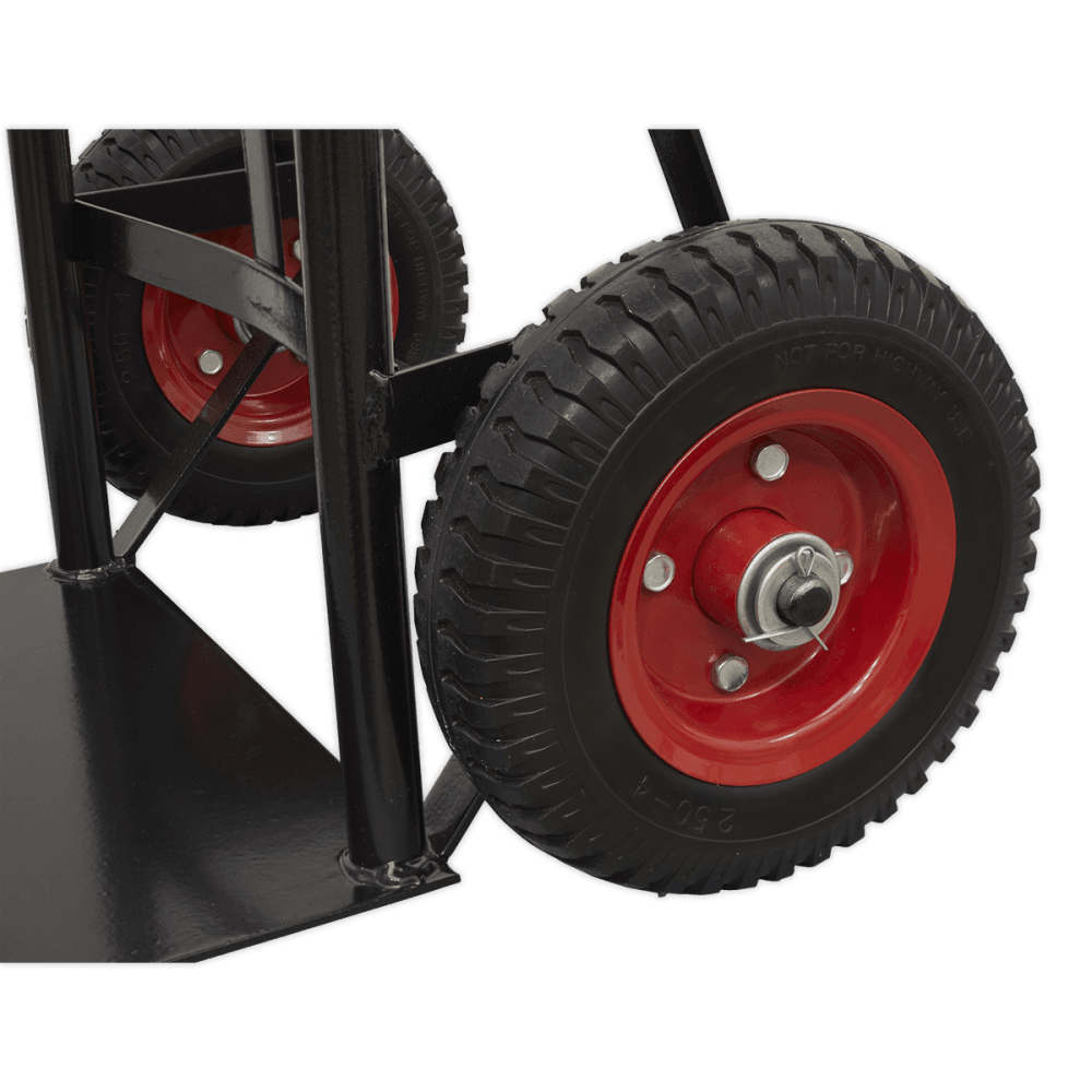 Sealey Heavy-Duty Sack Truck with PU Tyres 200kg Capacity Model No- CST983HD