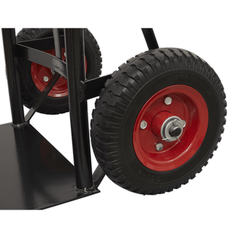 Sealey Heavy-Duty Sack Truck with PU Tyres 200kg Capacity Model No- CST983HD
