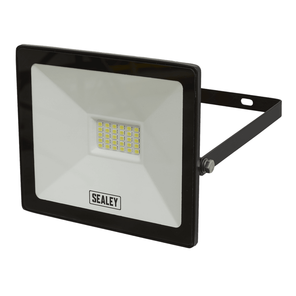 Sealey Extra Slim Floodlight with Wall Bracket 20W SMD LED Model No- LED112