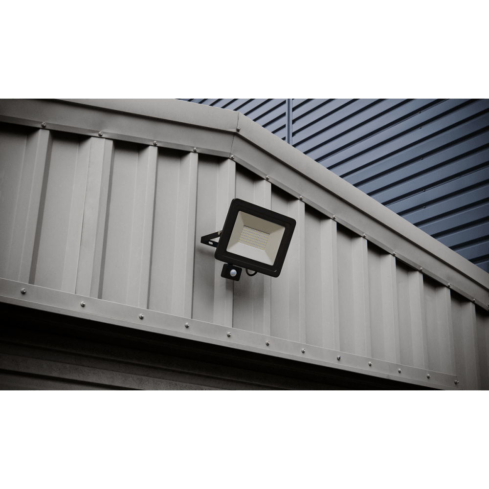 Sealey Extra Slim Floodlight with PIR Sensor 50W SMD LED Model No- LED113PIR