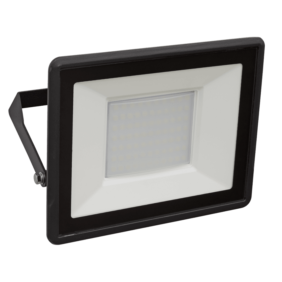 Sealey Extra Slim Floodlight with Wall Bracket 50W SMD LED 230V Model No- LED113