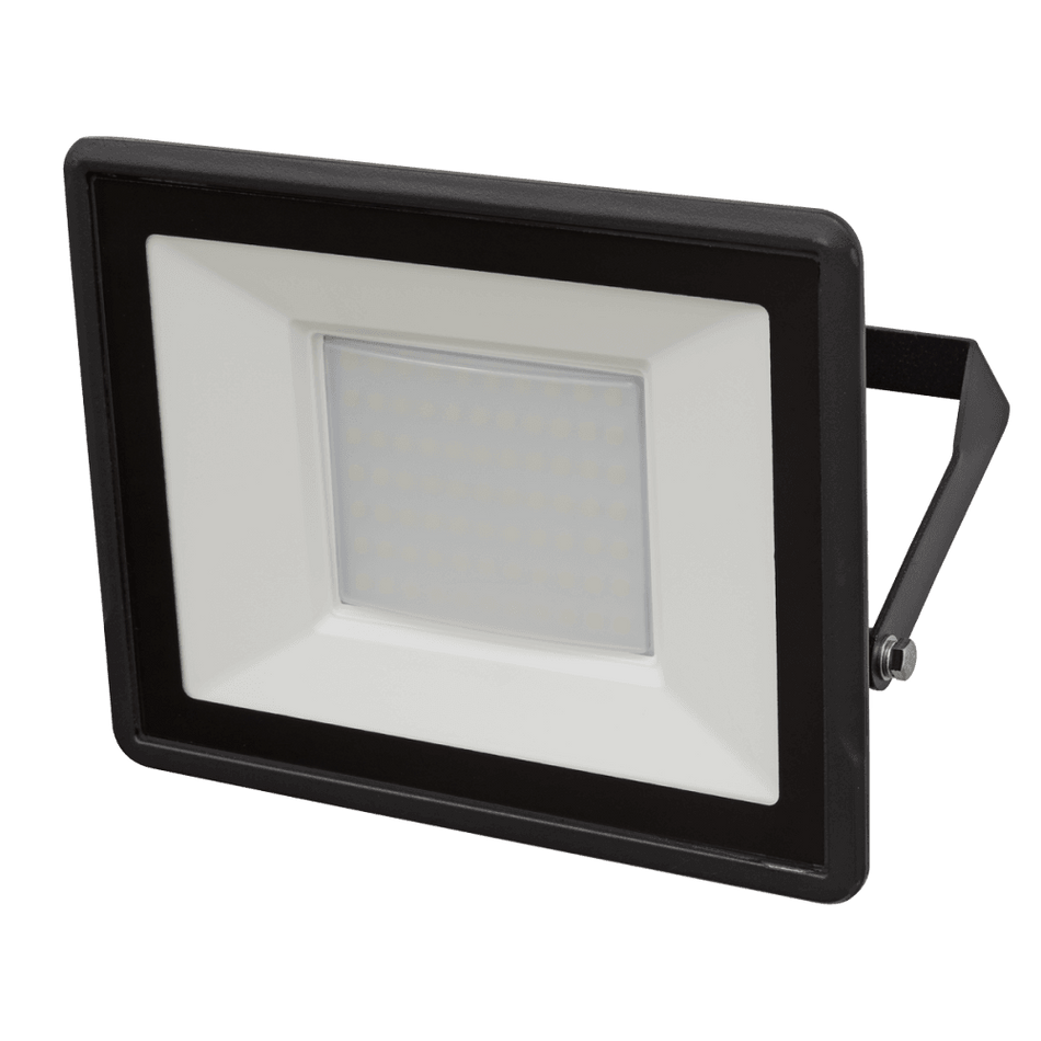 Sealey Extra Slim Floodlight with Wall Bracket 50W SMD LED 230V Model No- LED113