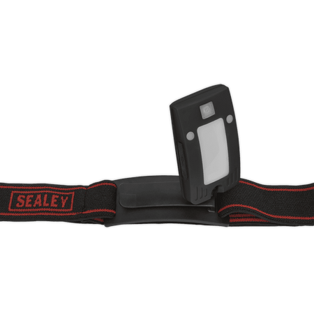 Sealey Rechargeable Head Torch 2W COB LED Auto Sensor Black Model No- LED360HT
