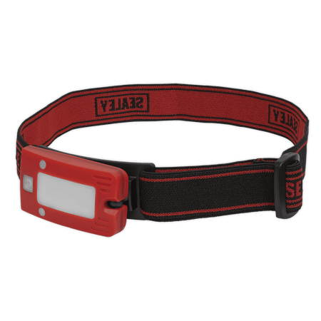 Sealey Rechargeable Head Torch 2W COB LED Auto Sensor Red Model No- LED360HTR