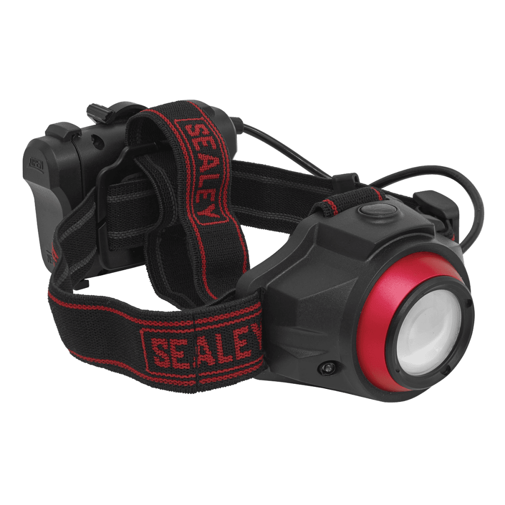 Sealey Rechargeable Head Torch 5W COB LED Auto Sensor Model No- HT111R