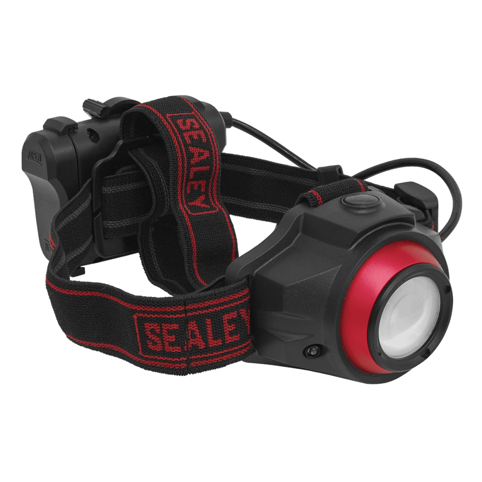 Sealey Rechargeable Head Torch 5W COB LED Auto Sensor Model No- HT111R