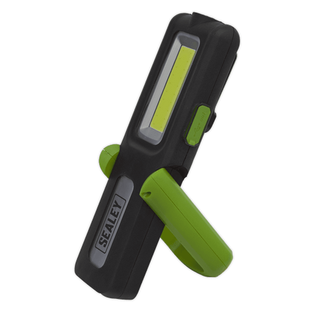 Sealey Rechargeable Inspection Lamp Green 5W COB + 3W LED + Power Bank Model No- LED318G