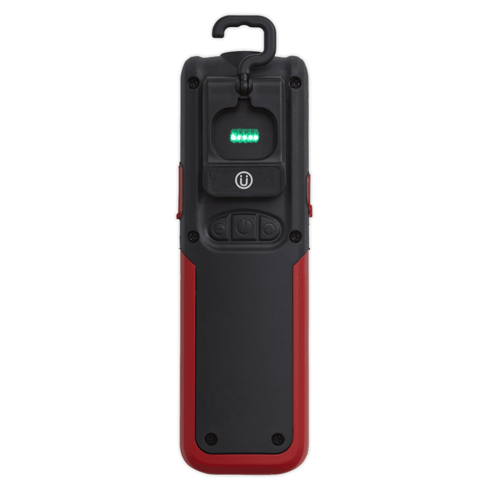 Sealey Rechargeable Inspection Lamp Red 5W COB + 3W LED + Power Bank Model No- LED318R