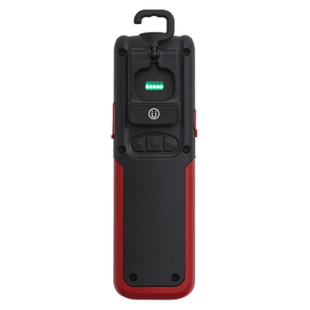 Sealey Rechargeable Inspection Lamp Red 5W COB + 3W LED + Power Bank Model No- LED318R