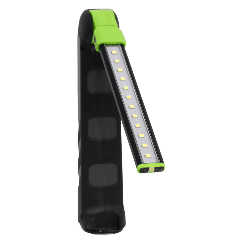 Sealey Rechargeable Slim Folding Inspection Lamp 12 SMD LED + 1 SMD LED Lithium-ion Model No- LED1801