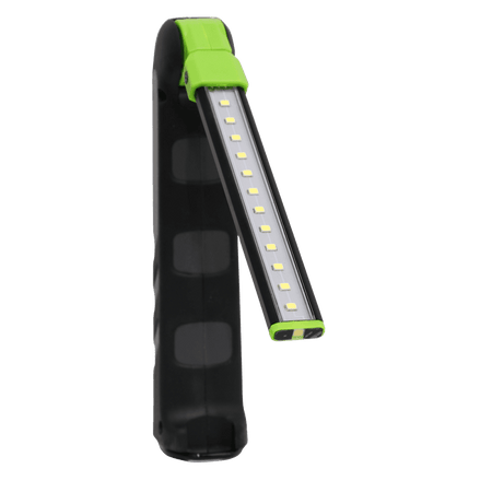 Sealey Rechargeable Slim Folding Inspection Lamp 12 SMD LED + 1 SMD LED Lithium-ion Model No- LED1801