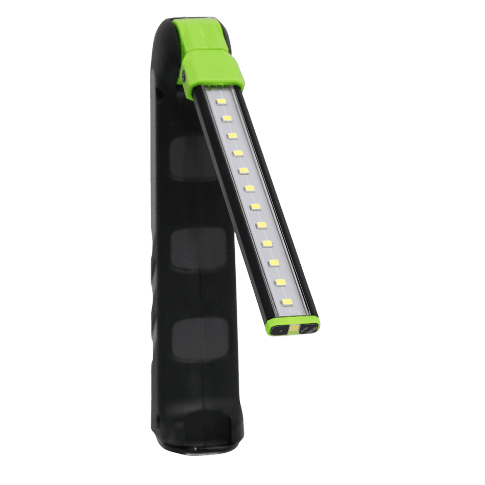 Sealey Rechargeable Slim Folding Inspection Lamp 12 SMD LED + 1 SMD LED Lithium-ion Model No- LED1801
