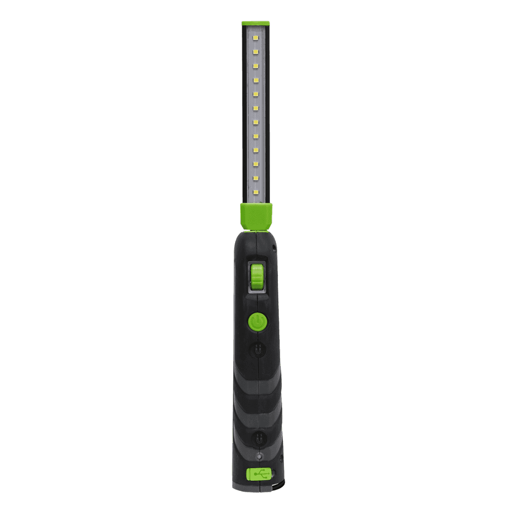 Sealey Rechargeable Slim Folding Inspection Lamp 12 SMD LED + 1 SMD LED Lithium-ion Model No- LED1801
