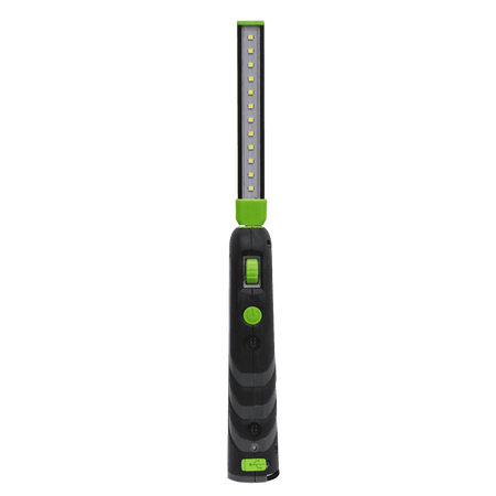 Sealey Rechargeable Slim Folding Inspection Lamp 12 SMD LED + 1 SMD LED Lithium-ion Model No- LED1801