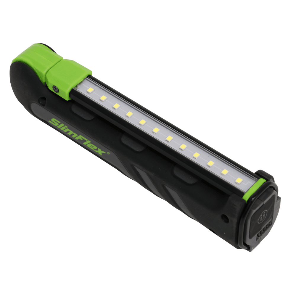 Sealey Rechargeable Slim Folding Inspection Lamp 12 SMD LED + 1 SMD LED Lithium-ion Model No- LED1801