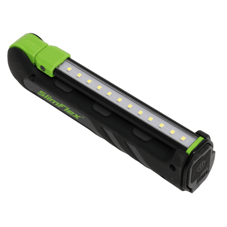 Sealey Rechargeable Slim Folding Inspection Lamp 12 SMD LED + 1 SMD LED Lithium-ion Model No- LED1801