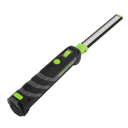 Sealey Rechargeable Slim Folding Inspection Lamp 12 SMD LED + 1 SMD LED Lithium-ion Model No- LED1801
