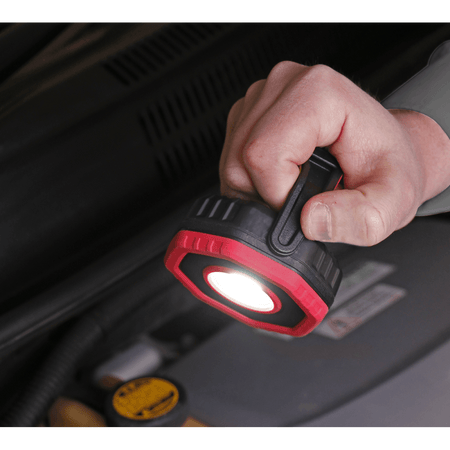 Sealey Rechargeable 360° Pocket Floodlight with Magnet 7W COB LED - Red Model No- LED700PR